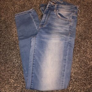 Plain American Eagle Cropped Jeans
